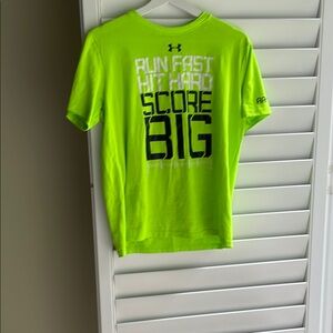 Under Armour Bright Green Performance Tee